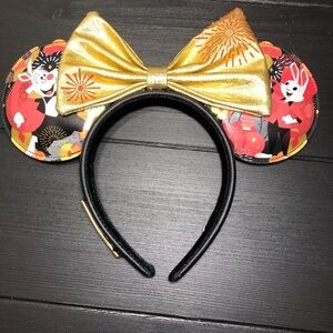 Disney Mouse Ears LoungeFly Year of the Rabbit Lunar New Year Ear Headband